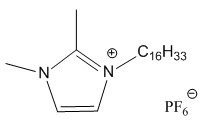 Ionic liquid 98%+1H-Imidazolium, 1-hexadecyl-2,3-dimethyl-, hexafluorophosphate(1-)/[C16MMIm]PF6 CAS#640282-17-3 | Jenny Chem