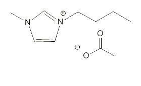 Ionic liquid 99%+ 1-buty-3-methylimidazolium acetate/[BMIm][AcO] CAS#284049-75-8 with Jenny Chem