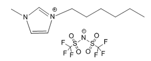 Ionic liquid 99%+1-hexyl-3-methylimidazolium bis((trifluoromethyl)sulfonyl)imide/HMIm NTf2 CAS#382150-50-7 | Jenny Chem